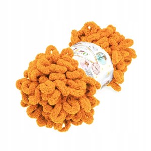Włóczka Alize Puffy 100g miękka POMARAŃCZOWA 336