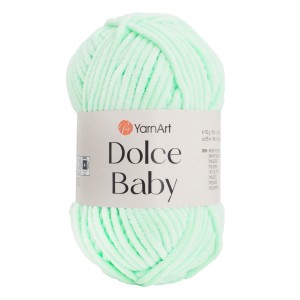 Włóczka YarnArt DOLCE BABY pluszowa 50g MIĘTOWA 753