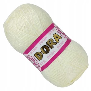 Włóczka Dora Madame Tricote 100g Akryl ECRU 005