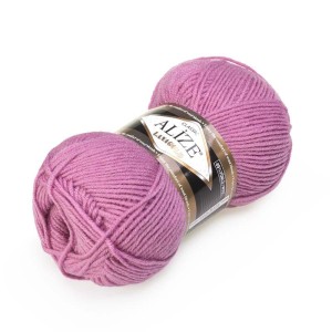 Włóczka Alize Lanagold akryl wełna 100g/240m WRZOSOWA 28