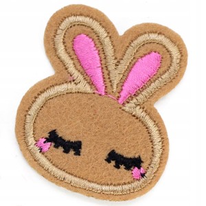 Aplikacja termo dziecięca Śpiący króliczek naprasowanka 1szt