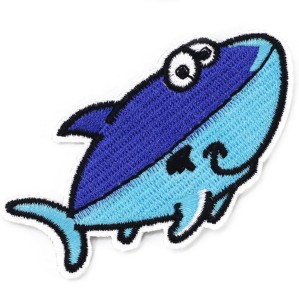 Aplikacja termo dziecięca Wieloryb naprasowanka 1szt