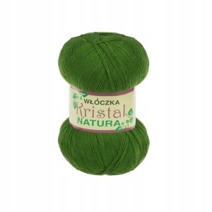 Włóczka Kristal Opus Natura akryl cienka 2 nici 100g 248 TRAWIASTA