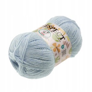 Włóczka Respect Opus Natura akryl bawełna 100g/230m 077 BŁĘKITNA