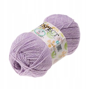 Włóczka Respect Opus Natura akryl bawełna 100g/230m 067 LILIOWA