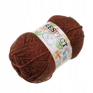 Włóczka Respect Opus Natura akryl bawełna 100g/230m 045 POMARAŃCZOWA