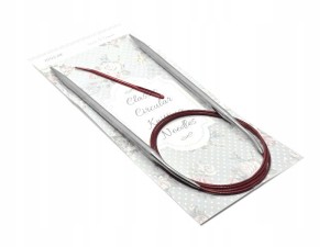 Druty na stalowej lince 100cm + igła rozmiar 4.5mm