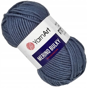 Włóczka YarnArt Merino Bulky Akryl JEANSOWY 3864