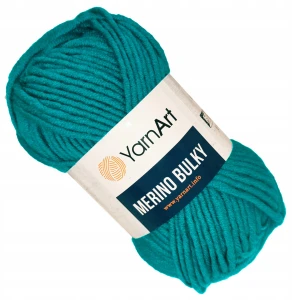Włóczka YarnArt Merino Bulky Akryl MORSKI 11448
