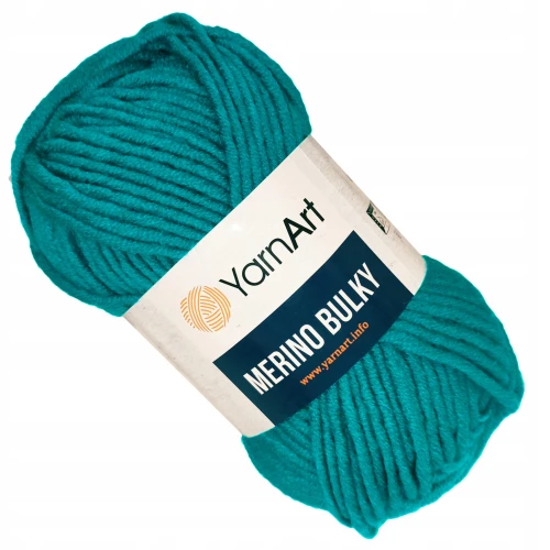Włóczka YarnArt Merino Bulky Akryl MORSKI 11448
