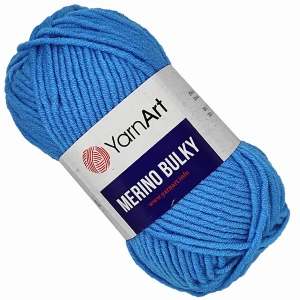 Włóczka YarnArt Merino Bulky Akryl NIEBIESKI 600
