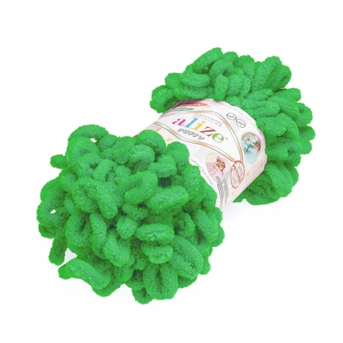 Włóczka Alize Puffy 100g gruba ZIELONA 778