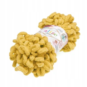 Włóczka Alize Puffy 100g gruba BUDYNIOWA 509