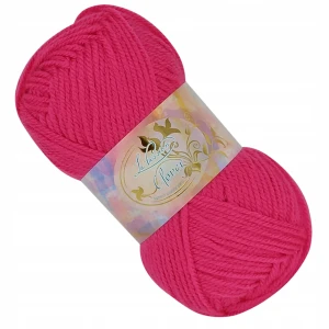 Włóczka Clover 100% Akryl 50g/150m MALINOWA 032
