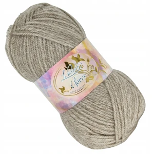 Włóczka Clover 100% Akryl 50g/150m SZARA 014