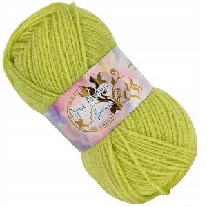 Włóczka Clover 100% Akryl 50g/150m GROSZKOWA 08