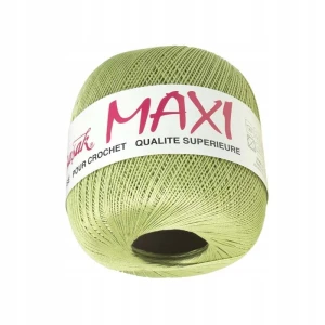 Kordonek MAXI bawełna 100g 565m ZGASZONY ZIELONY 364