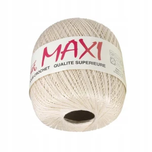 Kordonek MAXI bawełna 100g 565m CIEMNY BEŻ 311