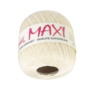 Kordonek MAXI bawełna 100g 565m SŁOMKOWY 375