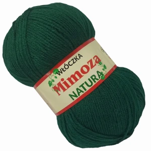 Włóczka Mimoza Opus Akryl 100g BUTELKOW ZIELONY 63