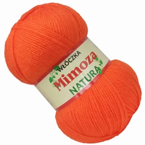 Włóczka Mimoza Opus Akryl 100g/330m POMARAŃCZOW 53
