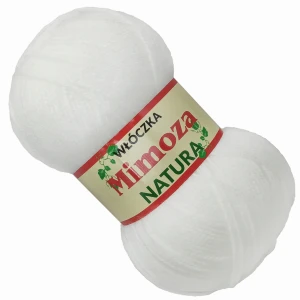 Włóczka Mimoza Opus Akryl 100g/330m BIAŁY 150