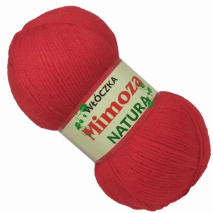 Włóczka Mimoza Opus Akryl 100g/330m CZERWONY 41