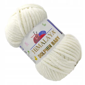 Włóczka HIMALAYA Dolphin Baby 100g ECRU 80308