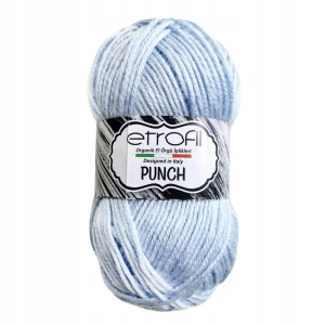 Włóczka Etrofil PUNCH 25g 70m 100% Mikro Akryl BŁĘKITNA 75141