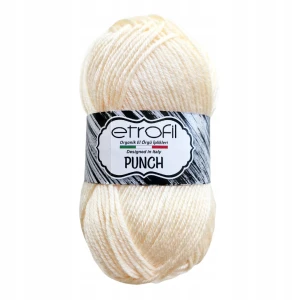 Włóczka Etrofil PUNCH 25g 70m 100% Mikro Akryl CIELISTA 72106