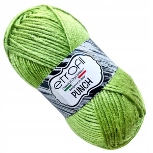 Włóczka Etrofil Punch 100% micro akryl 25g/70m GROSZKOWA 74142