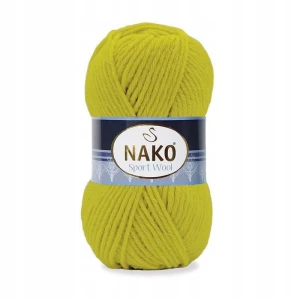 Włóczka NAKO Sport Wool Akryl wełna AWOKADO 13872