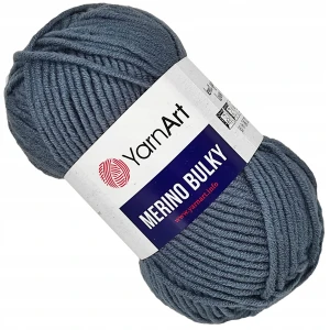 Włóczka YarnArt Merino Bulky Akryl NIEBIESKI 3088