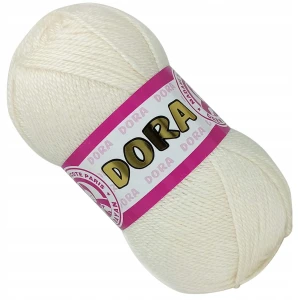 Włóczka Dora Madame Tricote 100g Akryl ECRU 004