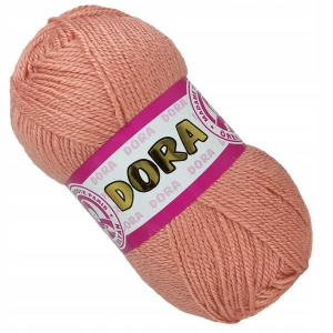 Włóczka Dora Madame Tricote 100g Akryl RÓŻOWY 121