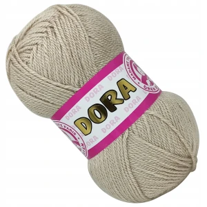Włóczka Dora Madame Tricote 100g Akryl PŁOWY 130