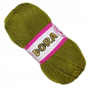 Włóczka Dora Madame Tricote 100g Akryl OLIWKA 076