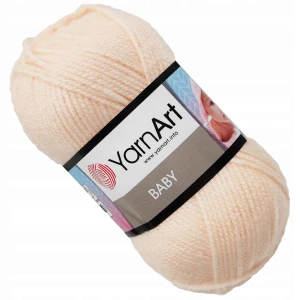Włóczka YarnArt BABY 100% Akryl 50g CIELISTY 854
