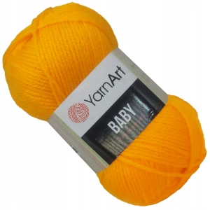 Włóczka YarnArt BABY 100% Akryl 50g ŻÓŁTA 586