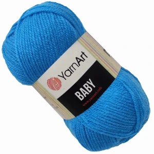 Włóczka YarnArt BABY 100% Akryl 50g NIEBIESKI 600