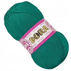 Włóczka Dora Madame Tricote 100g SZMARAGDOWY 105