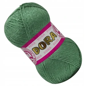 Włóczka Dora Madame Tricote 100g Akryl ZIELONY 132