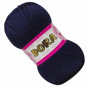 Włóczka Dora Madame Tricote 100g GRANATOWY 019