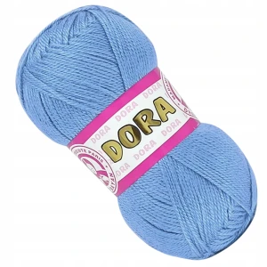 Włóczka Dora Madame Tricote 100g NIEBIESKI 015