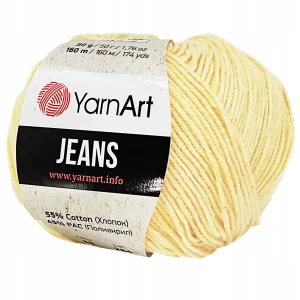 Włóczka YarnArt Jeans bawełna akryl PASTELOWA 86