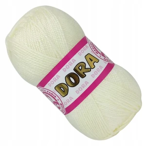 Włóczka Dora Madame Tricote 100g Akryl ECRU 005