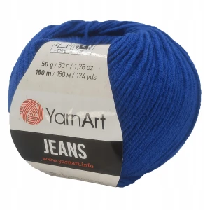 Włóczka YarnArt Jeans bawełna akryl CHABROWY 47
