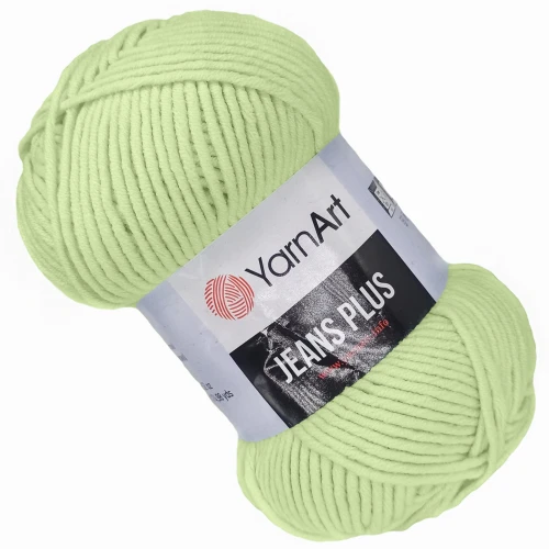 Włóczka YarnArt Jeans Plus bawełna 100g SELEDYN 11