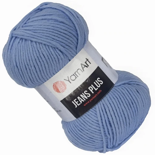 Włóczka YarnArt Jeans Plus bawełna NIEBIESKI 15