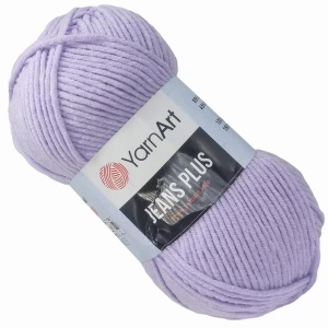 Włóczka YarnArt Jeans Plus 100g bawełna LILIOWY 89